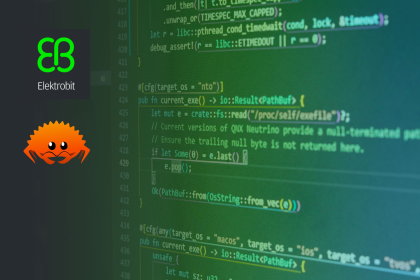 Elektrobit 在 ECU 开发软件中集成了对 Rust 的支持